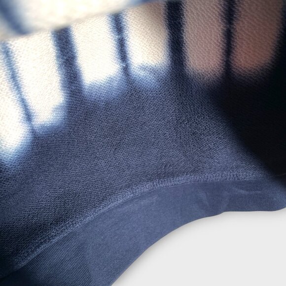 Madewell Tie Dye Hoodie LARGE Blue 100% Cotton Retro - Picture 8 of 9